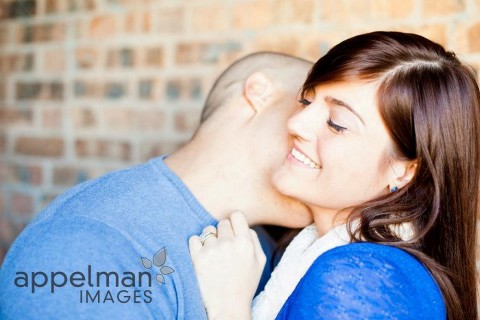 Engagement photo, naperville