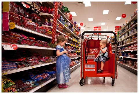 candy, shopping, grocery, princess, toddlers, photograph