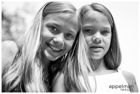 Lifestyle Photography | Black & White | Portrait of Girls, Children, Appelman Images Photography