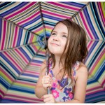 Best Naperville Family Photographer Little Girl and her umbrella portrait 170-365 2014