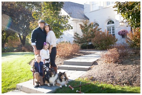 Beautiful family at home in Naperville for Lifestyle portrait session
