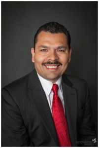 Professional Headshot in Naperville for men gentleman in red tie