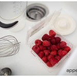 Still Life Raspberries with kitchen supplies white sink Oswego Naperville Photographer