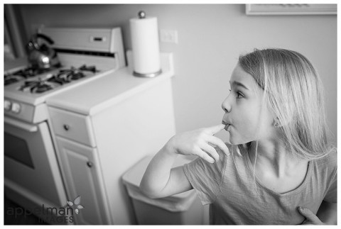 taste testing child in home kitchen naperville lifestyle