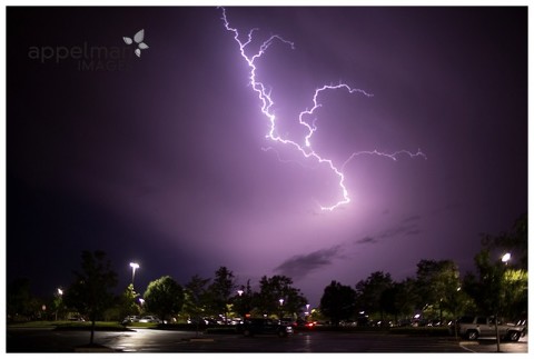 Lightning in summer purple storm naperville photographer appelman images photography nature night