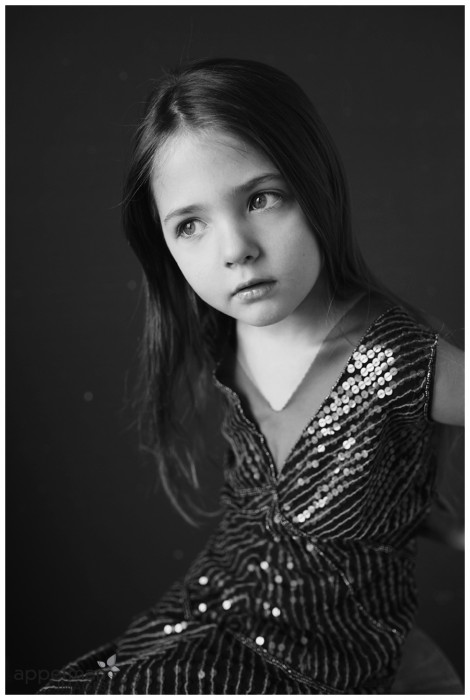 Six Years Old - Little Model Impromptu Shoot 